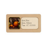 Autumn - Gourd - Family get together Personalized Address Label