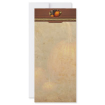 Autumn - Gourd - Family get together Personalized Rack Card