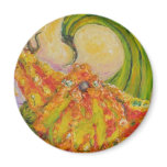 Autumn Gourds Fridge Magnets