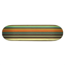 Autumn Grass Stripes skateboards