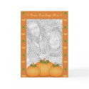 Autumn Greeting Card Template