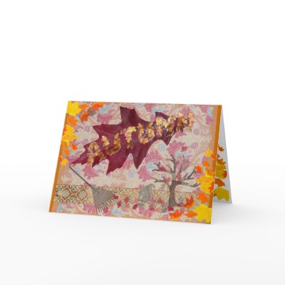 Autumn Greetings! Card by gildedquill