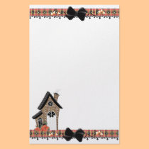 Autumn Halloween stationery