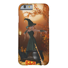 Autumn Halloween Witch Barely There iPhone 6 Case