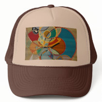 Autumn Harvest - Abstract Mesh Hats