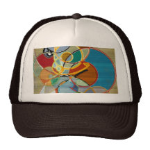 Autumn Harvest - Abstract Mesh Hats