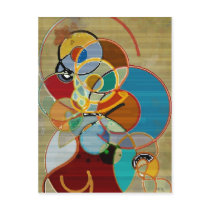 Autumn Harvest - Abstract Postcards
