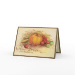 Autumn Harvest Greeting Card