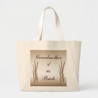 Autumn Harvest Grandmother of the Bride Canvas Bags