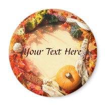 Autumn Harvest Magnets by Customizables Autumn Harvest Magnets