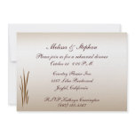 Autumn Harvest Rehearsal Dinner Announcements