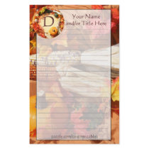 Autumn Harvest Stationery by Customizables Autumn Harvest Stationery