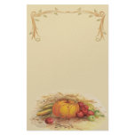 Autumn Harvest Custom Stationery