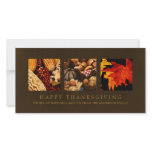 Autumn Harvest Thanksgiving Blessings photocard Picture Card
