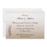 Autumn Harvest Wedding Brunch Invite