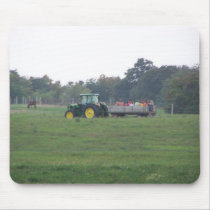 Autumn Hayride mousepads