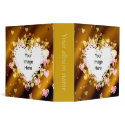 Autumn Hearts Template Binder binder