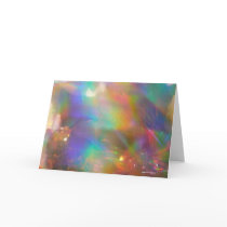 Autumn Holorainbow cards