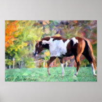 Autumn Horse I Posters