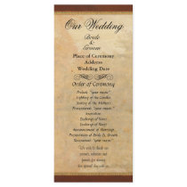 Autumn - In a dream I had Rack Card Design