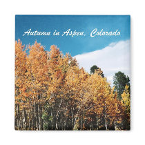 Autumn in Aspen Refrigerator Magnets