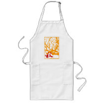 Autumn in Kanji aprons