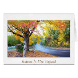 Autumn In New England Card