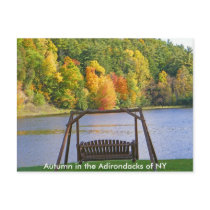 Autumn in the Adirondacks of NY Postcard