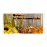 Autumn in the Adirondacks Photo Card