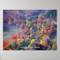 Autumn in the Adirondacks Poster