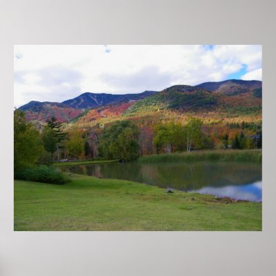 Autumn in the Adirondacks Poster by nhmgifts