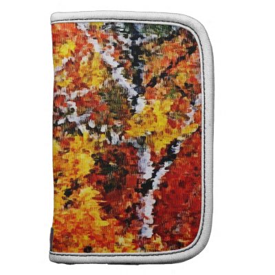 Autumn in the Forest - Painting Art Folio Planners by NhanNgo