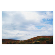 AUTUMN IN THE HILLS stationary Customized Stationery