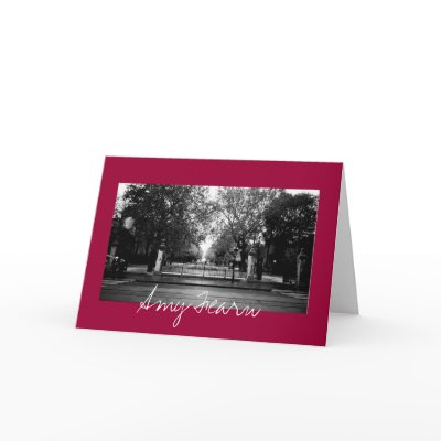 Autumn in the Park Greeting Cards by kenike