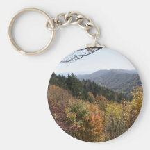 Autumn in the Smokys Keychain