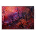 Autumn in the wood cards