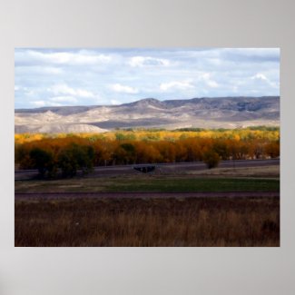 Autumn in Wyoming Posters