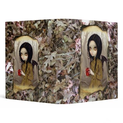 Autumn is My Last Chance gothic fairy Binder by strangeling