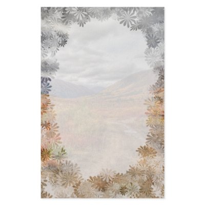 Autumn Journey Customized Stationery by Picture_Imperfect