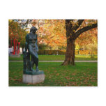 Autumn Lady Postcard