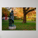 Autumn Lady Poster