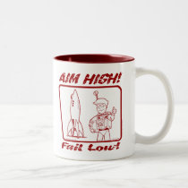 Autumn Lake "AIM HIGH!" Coffee Mug