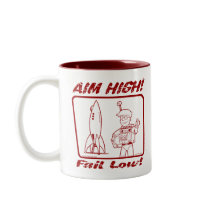Autumn Lake "AIM HIGH!" Coffee Mug