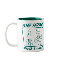 Autumn Lake "AIM HIGH!" Coffee Mug