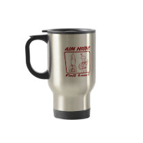 Autumn Lake "AIM HIGH!" Space Travel Mug mugs