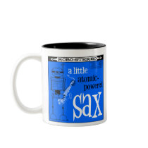 Autumn Lake "ATOMIC SAX" Mug mugs