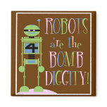 Autumn Lake "BOMB DIGGITY ROBOT" Magnet