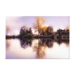 Autumn Lake Gallery Wrapped Canvas