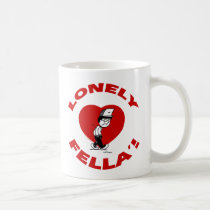 Autumn Lake "LONELY FELLA'" Coffee Mug