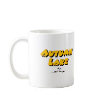 Autumn Lake "LONELY FELLA'" Coffee Mug
